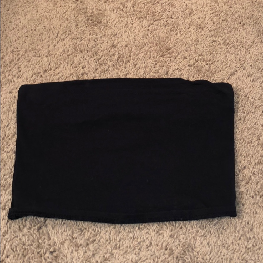 Black tube top